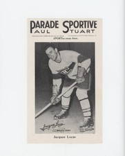 1943-48 Parade Sportive Paul Stuart Jacques Locas