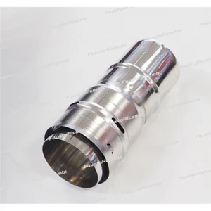 ROCCHEGGIANI ADATTATORE TUBO FLESSIBILE A MASCHIO RIGIDO Ø 180 ACCIAIO INOX - Foto 1 di 1