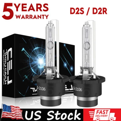 For Acura TSX 2009 2010-2014 Combo HID Headlight Low Beam Bulbs 2x 6000k white - Image 1 of 4