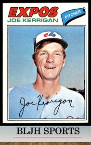 1977 Topps #341 Joe Kerrigan  RC Montreal Expos