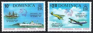 DOMINICA 1974 UPU// PLANES//SHIPS MNH 💲FREE SHIPPING💲 AVIATION - Picture 1 of 1