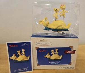 Hallmark Keepsake Ornament Dr. Seuss 2003 In Box Christmas #5 Hop On Pop Clip-on - Bild 1 von 3