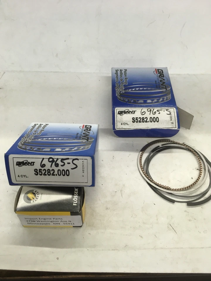 FITS MAZDA 6 2260cc 87.4mm DOHC 2006-2008 PISTON RING SET 021-6965-STD  - Imagem 1 de 1