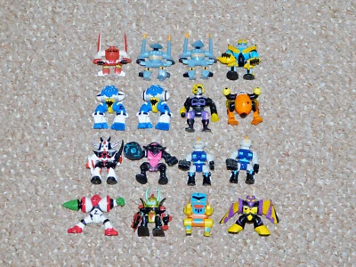 Vintage 1990s Galoob 2" Zbots Lot of 16 Figures Z-Bots Voids Robots Burger King - Image 1 of 4