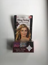 Mia Bling String, Sparkly Hair Accessory Extensions, Hair Tinsel Spools 2 colors