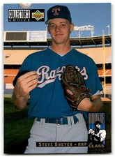 1993 COLLECTOR'S CHOICE STEVE DREYER RC TEXAS RANGERS #5