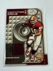 2002 Fleer Focus Jersey Edition #SD-FF Stephen Davis Franchise Focus Redskins - Picture 1 of 2