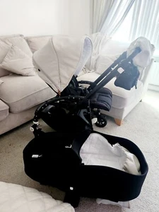🤍Rare ONE OFF Bugaboo BEE 5 Bundle BEE 6 Carrycot & Accessories Over £1000🤍 - Picture 1 of 22