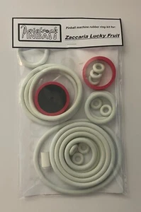 Kit de anillo de goma para máquina de pinball de frutas de la suerte Zaccaria - Imagen 1 de 3