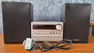 Panasonic SA-PM250 CD Stereo System - Silver/Black - Picture 1 of 13