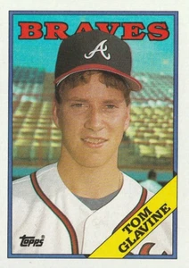 Tom Glavine 1988 Topps #779 Atlanta Braves MLB Card Free Shipping - Bild 1 von 2