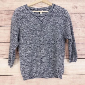 J CREW BAUMWOLLE ACYLIC PULLOVER RUNDHALSAUSSCHNITT SWEATER DAMEN GRÖSSE M MEDIUM - Bild 1 von 7