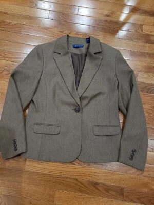 KAREN SCOTT MUJER TALLA 12 petite CHAQUETA BLAZER FORRADA TRAJE VESTIDO CAMISA ABRIGO   Foto 1 de 4