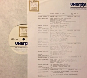 RADIO SHOW 1/12/90 THIS WK '68: LEMON PIPERS, JOHNNY RIVERS,STONE PONEYS,MONKEES - Picture 1 of 1