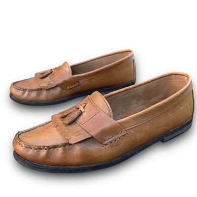 Mocassim de borla masculino Colorado vestido de couro sapatos casuais tamanho 11.5 - Imagem 1 de 4
