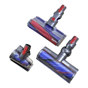 GENUINO DYSON V8 V10 V11 V15 ASPIRADOR CEPILLO MOTOR CABEZAL RODILLO SUAVE - Imagen 1 de 8