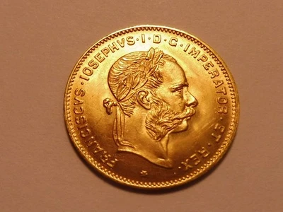 RARE MONNAIE  4 FLORINS/ 10FRS  OR  AUTRICHE  1892  SPL+  / A COLLECTIONNER - Photo 1/2