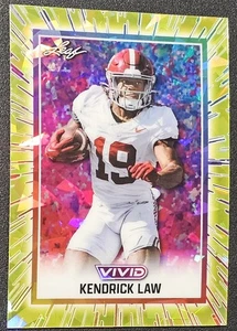 2025 Leaf Vivid Kendrick Law Yellow Crystal 1/1 - #113 - Bild 1 von 2