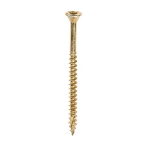 Timco - Skru Serbaguna Premium C2 Clamp-Fix TX - Double Countersunk - Kuning (4 - Picture 1 of 4