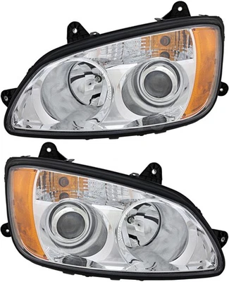For 2008-2014 Kenworth T170 T270 T370 T400 T440 T460 T470 Headlight Pair Foto 1 de 4