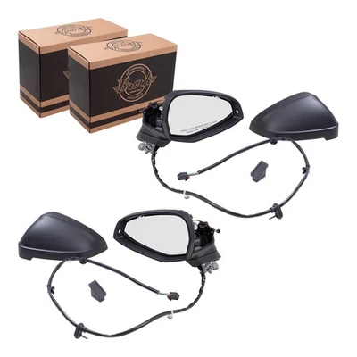 Espejo retrovisor eléctrico para juego de indicadores de señal de giro de advertencia de salida de carril A4 2017-2019 Foto 1 de 4