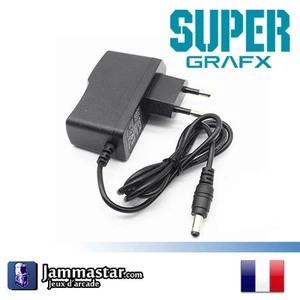Alimentation PC Engine Supergrafx Super Grafx - Cable Long - Power Supply - Imagen 1 de 1