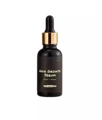 Organic Hair Growth Serum Oil, 30ml - Biotin, Rosemary, Ginger, Polygonum - Image 1 of 4