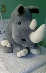 14" Rhino Plush Toy - Festa Gray - Picture 1 of 3