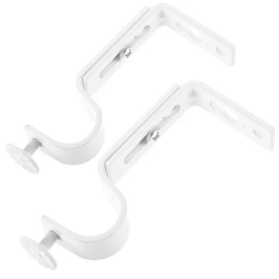 2pcs 18-22 mm Porta a tentatta regolabile tende a bordo rotaino (bianco) - Image 1 of 4