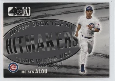 2002 Upper Deck 40 Man UD Top 40 Hitmakers Moises Alou #1059 - Image 1 of 2