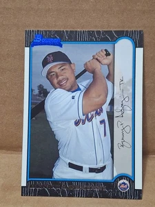 1999 BENNY AGBAYANI BOWMAN BASEBALL ROOKIE CARD RC #429 NY NEW YORK METS - Bild 1 von 2