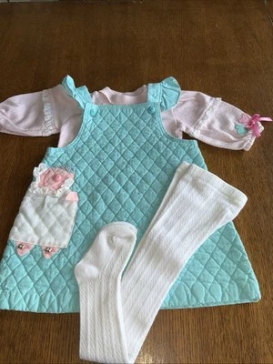 Jersey de bebé Health-Tex vintage con adorable top y un par de apretados 6 meses Foto 1 de 4