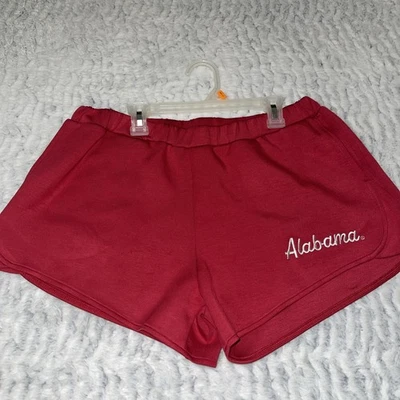 Alabama Crimson Tide Over Sized Shorts Ladies With Pockets Brand New Super Soft - Image 1 of 3