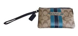 Coach Varsity ARMBAND GESTREIFT ECKREISSVERSCHLUSS IN BLAU UND GRÜN - Bild 1 von 7