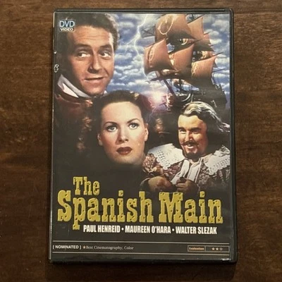 The Spanish Main (1945) - Maureen O'Hara, Paul Henreid (Region All) Read - Image 1 of 4