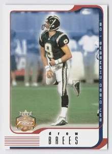 2002 Fleer Focus Jersey Edition Drew Brees #24 SAN DIEGO CHARGERS - Picture 1 of 2