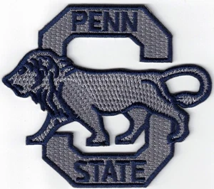 Parche de hierro/coser bordado con logotipo vintage de Penn State Nittany Lions de 3 pulgadas - Imagen 1 de 2