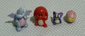 Neopets Serie 1 Mini Figuren Lot gestreift Scorchio rot Kacheek Schnorchel Mazzew - Bild 1 von 9