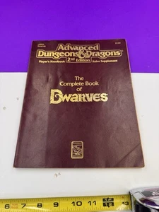 TSR AD&D 2nd Ed Complete Book of Dwarves (3rd) - Picture 1 of 4