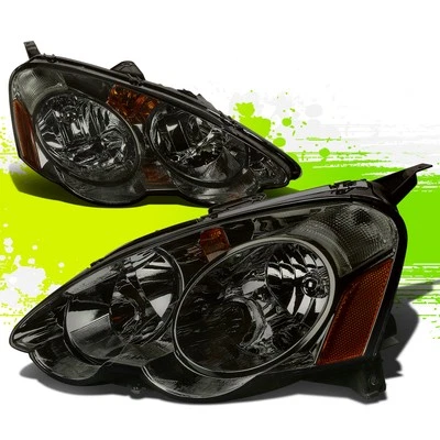 Lâmpada de halogênio estilo fábrica para Acura RSX 02-04 âmbar fumê esquerda+direita - Imagem 1 de 4