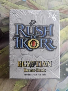 Rush of Ikorr TCG Egyptian Demo Deck SEALED NEW - Bild 1 von 2