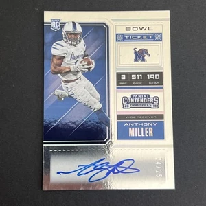 Boleto de tazón 2018 Panini Contenders Draft Picks/25 Anthony Miller Rookie Auto RC - Imagen 1 de 2