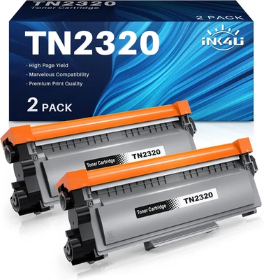 TN2320 Cartucce Di Toner Compatibili per Brother TN 2320 TN2310 per MFC-L2700DW  - Immagine 1 di 4