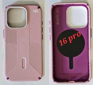 Speck Presidio2 Grip MagSafe mit ClickLock Case für iPhone 16 Pro - Bild 1 von 3