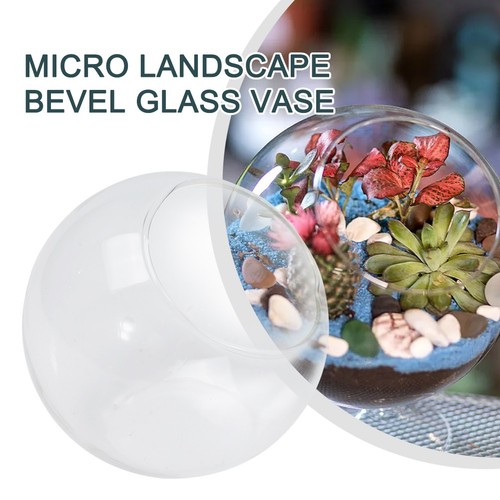 Clear Glass Bauble Balls Portable Pots 1 Pc Superior 8/10/12cm Vase ...