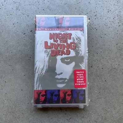 Rare Night of the Living Dead VHS Anchor Bay 1999 Release Clamshell Sealed NEW! - Image 1 of 4