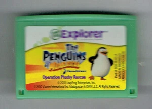 leapFrog Explorer Game Cart The Penguins of Madagascar Operation Plushy Rescue - Picture 1 of 1