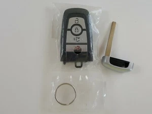 ORIGINAL FORD 17-21 OEM SMART KEY LESS ENTRY REMOTE USA ALARM UNCUT BLANK INSERT - Picture 1 of 12