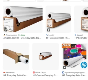 HP Everyday Satin Canvas 76,2cm x 20m - Leinwand, Latexdruck - Bild 1 von 1