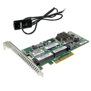 HP Smart Array P420 6Gb/s SAS RAID Controller 2GB Cache +BBU 633538-001 FP - Picture 1 of 3